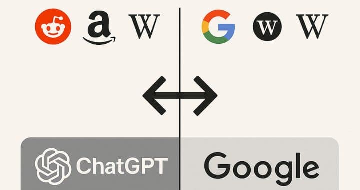 la recherche IA diverge