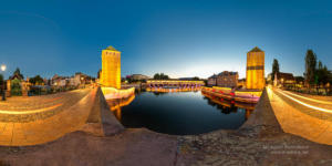 Heure Bleue sur les Ponts Couverts