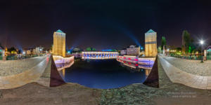 Ponts couverts by Night