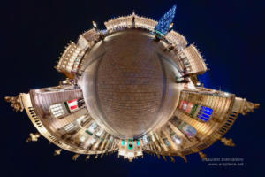 Little Planet - Place Stanislas by Night