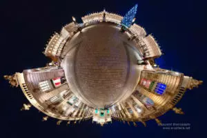 Little Planet - Place Stanislas by Night